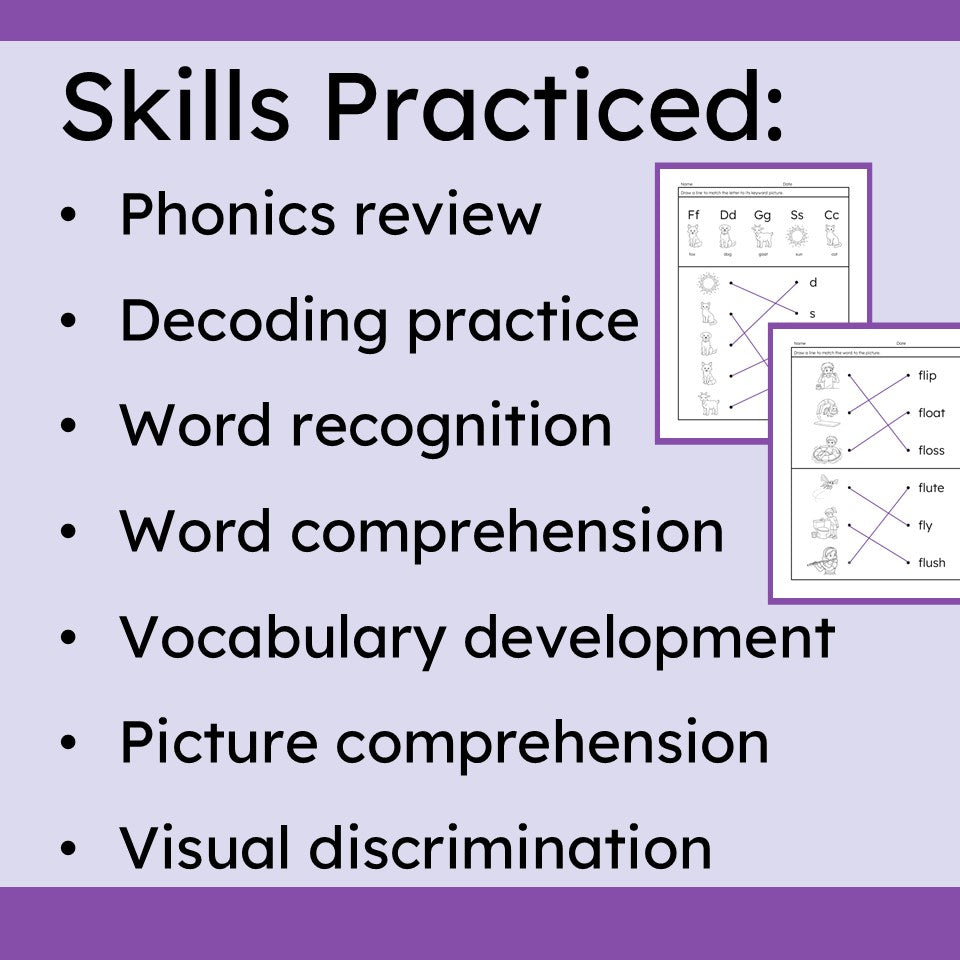 homeschool phonics practice workbook