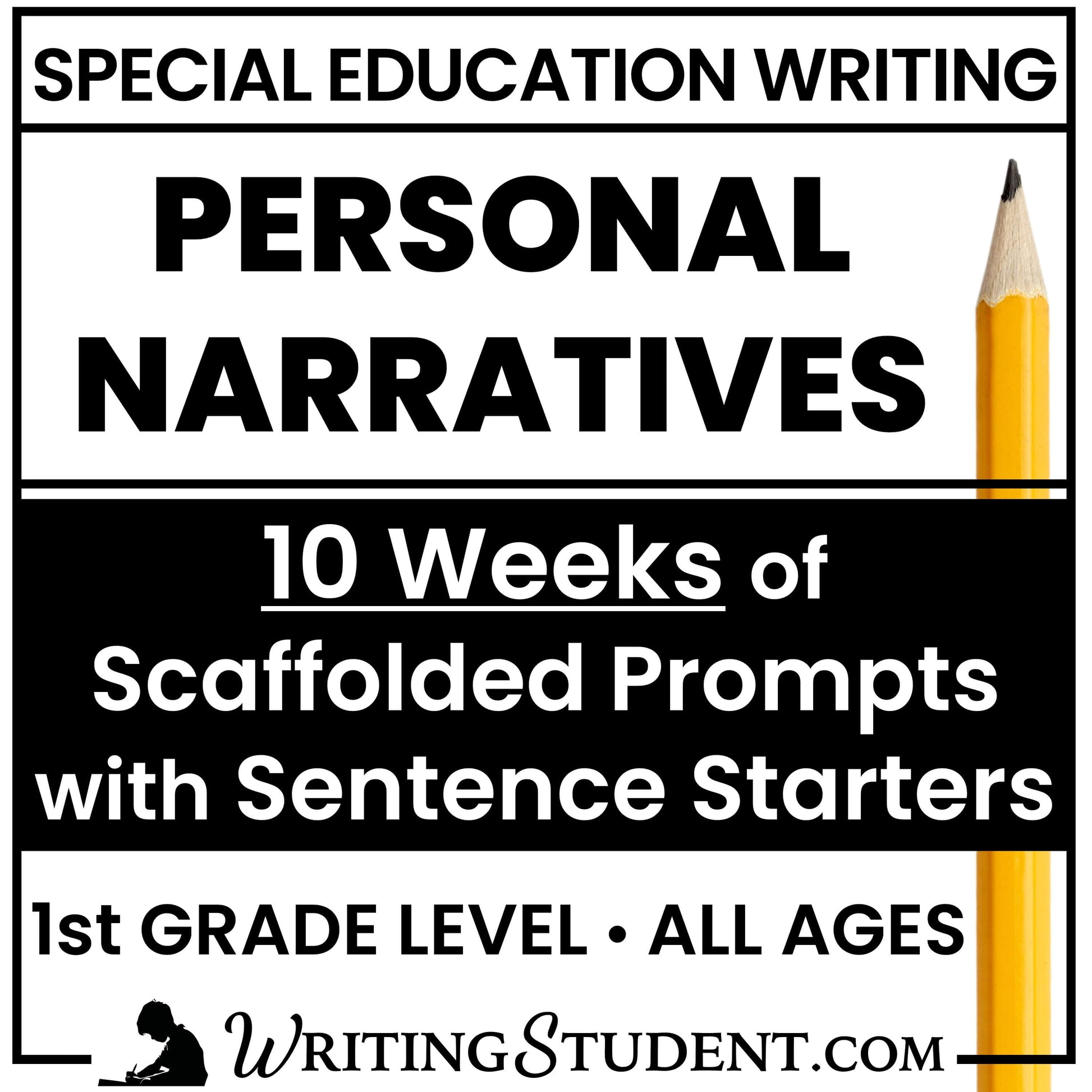 personal narrative writing in special education and first grade